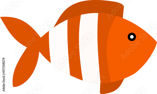Obraz na płótnie Orange nemo fish