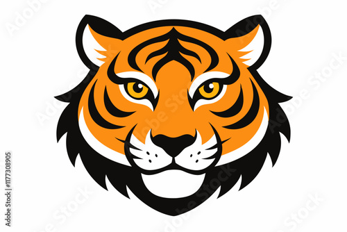 tiger head vector