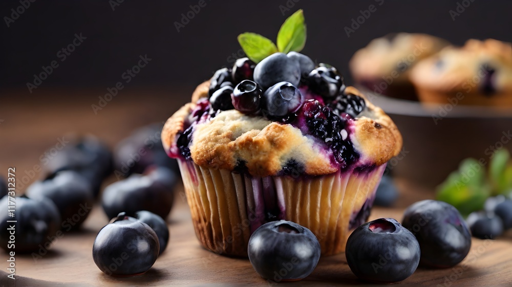 blueberry muffins with blueberries blueberry muffins with blueberries