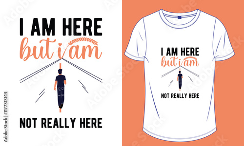 Sadness creative typography t-shirt design
