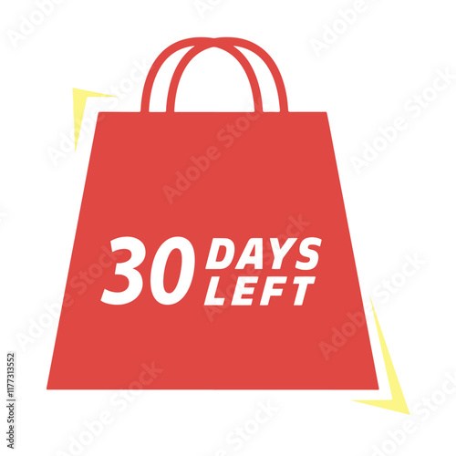 Days left countdown mockup