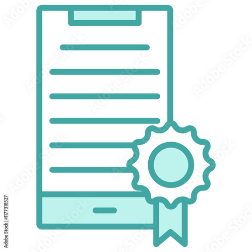 Digital Contract Icon