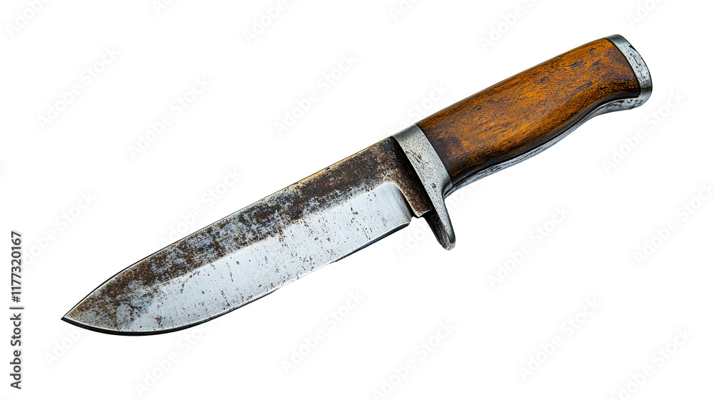 Survival knife isolated on white transparent background Survival knife isolated on white transparent background