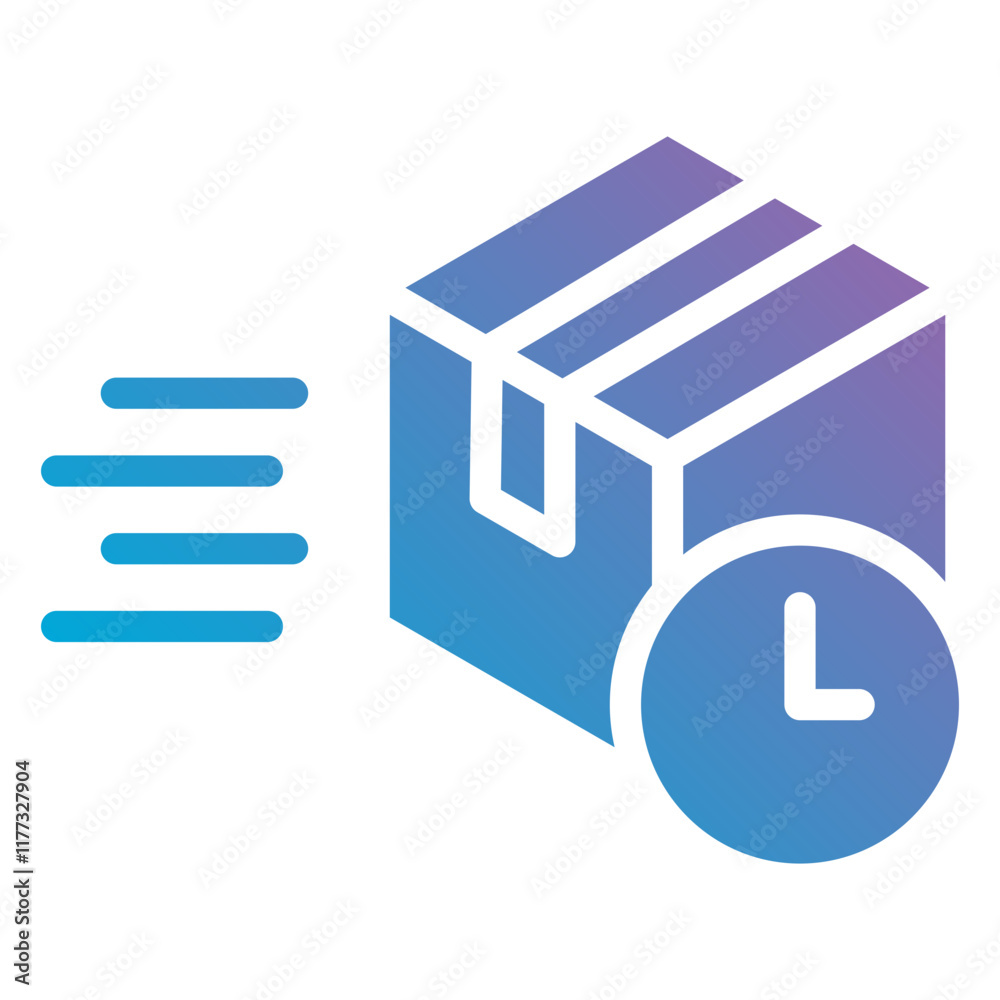 Fototapeta premium Fast Delivery Icon
