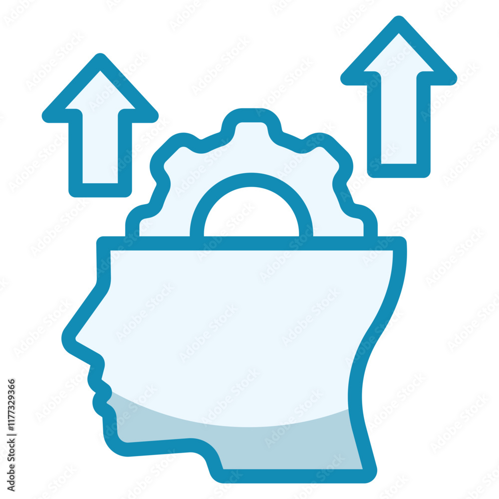 Obraz premium Self-Improvement Icon