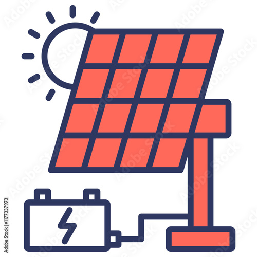 Solar Energy Icon