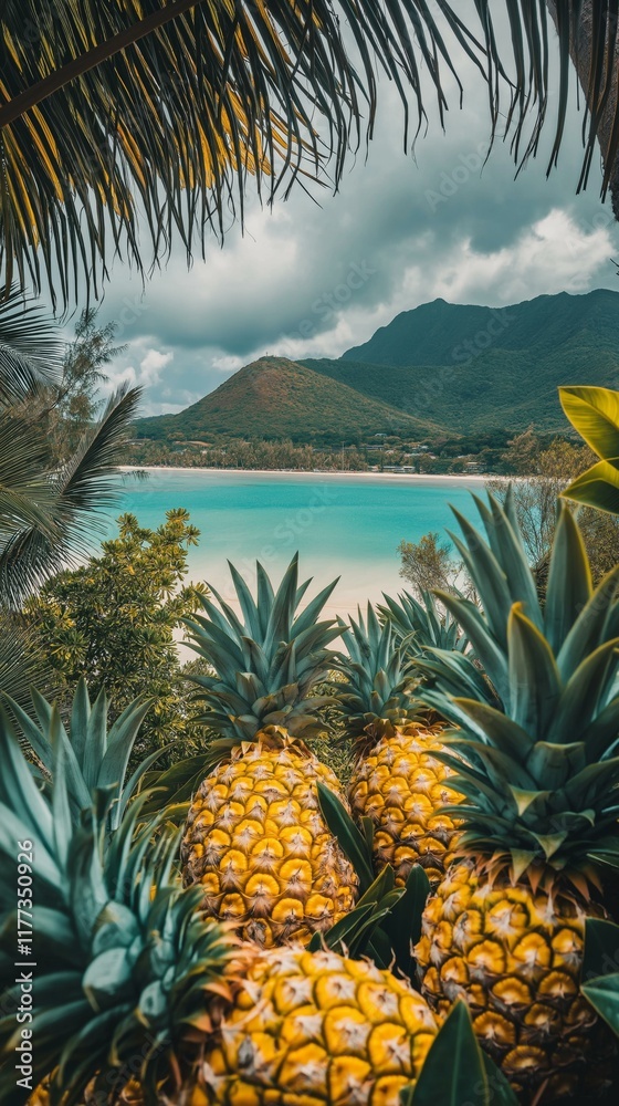 Fototapeta premium Tropical Beach Scene