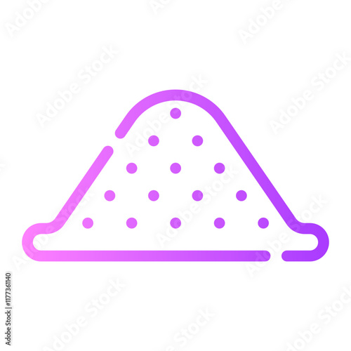 cocaine gradient icon