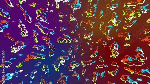 Movement of lines, Abstract presentation background