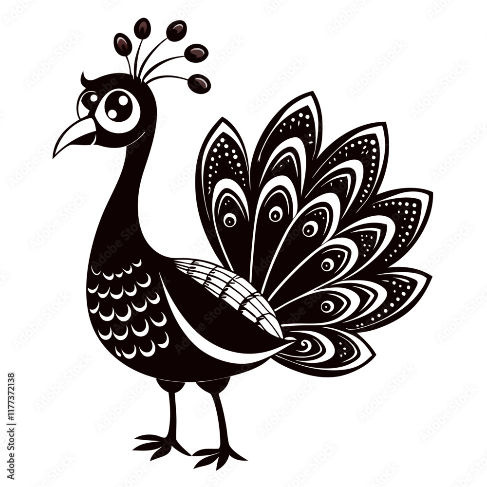 peacock illustration peacock illustration