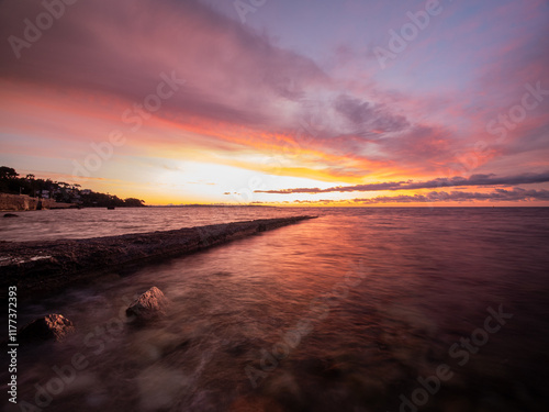 Sunrise in Cannes