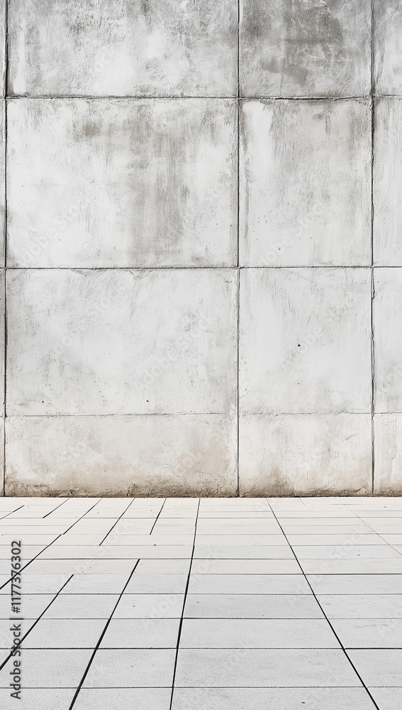 Fototapeta premium Simple and Modern Concrete Background Mockup