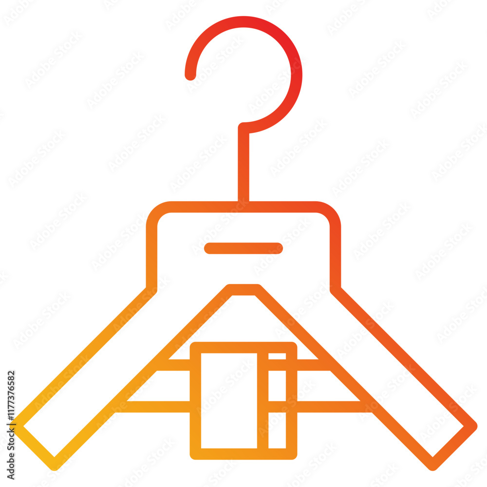 Obraz premium Clothes Hanger Icon