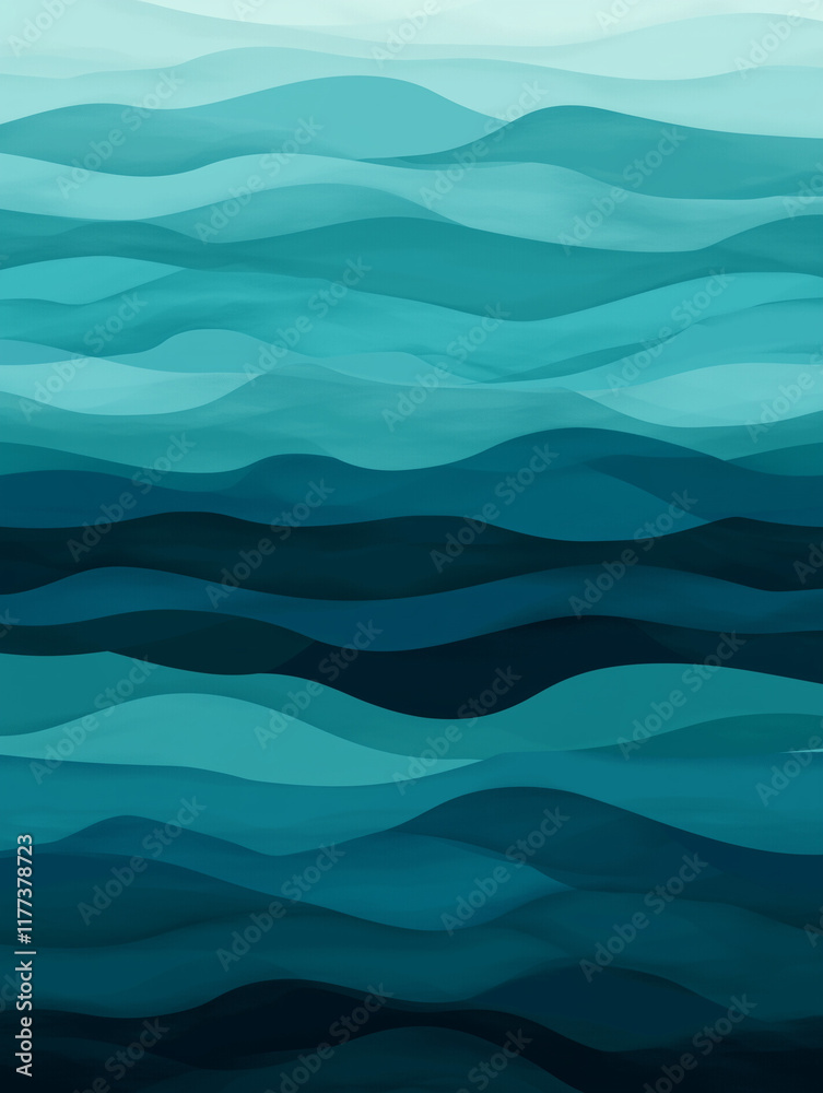 Ocean Gradient Background Pattern - Seamless Digital Design with Calm and Harmonious Sea Tones Ocean Gradient Background Pattern - Seamless Digital Design with Calm and Harmonious Sea Tones