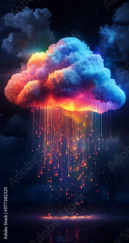 Digital Flow: A Cloud of Creativity and Data
