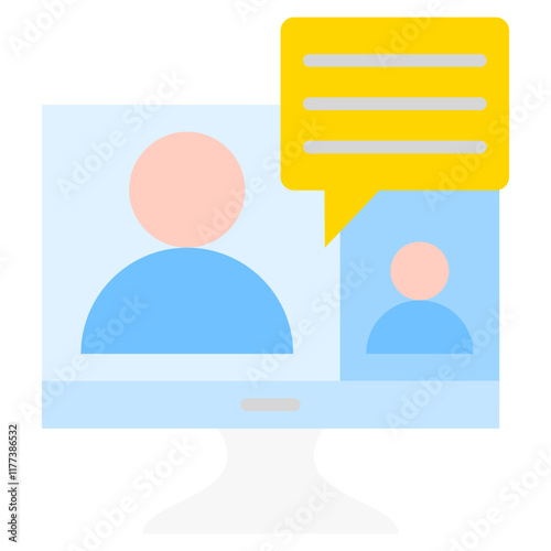 Online Communication Icon