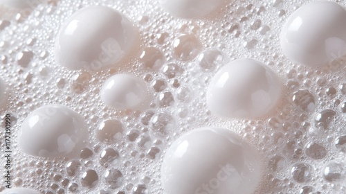 Cetyl esters wax beads on a textured surface, emphasizing their use in cosmetics and topical pharmaceuticals. photo