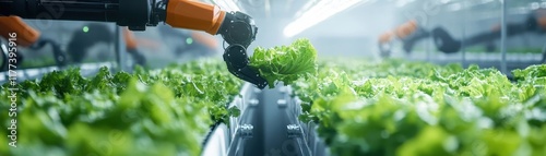 Robotic Arms Harvesting Hyd...