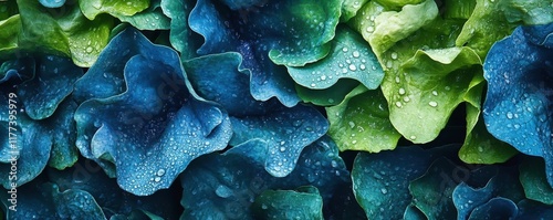 Close up of Vibrant Hydropo...