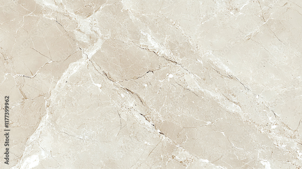 Fototapeta premium A minimalist marble design in soft beige with delicate white veins, featuring a matte finish that conveys understated elegance for professional settings.