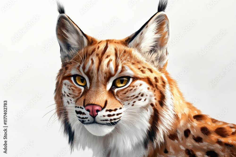 Fototapeta premium close up of a lynx
