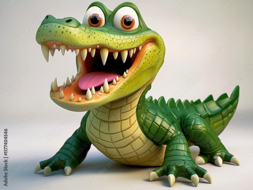 a cartoon alligator with its mouth open a cartoon alligator with its mouth open