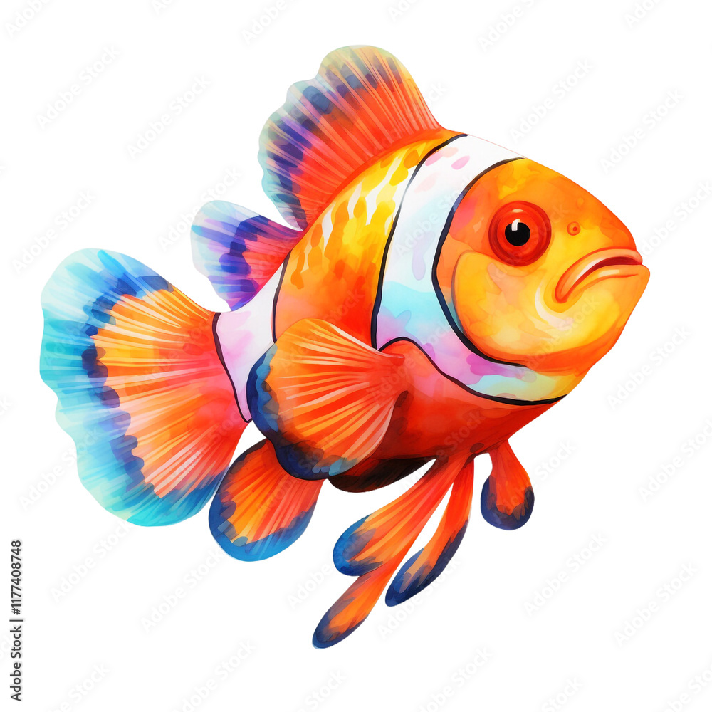 Fototapeta premium Colorful Fish