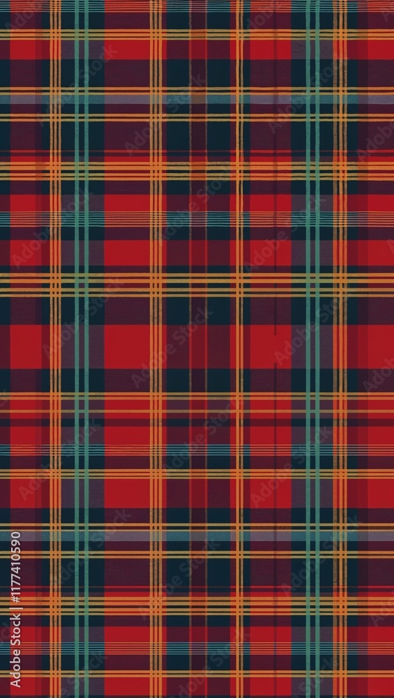 Obraz premium Plaid tartan patterns background or illustration with classic fabric styles