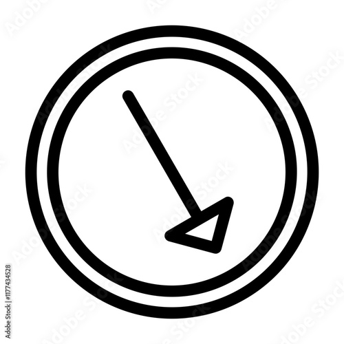 Right Down Icon