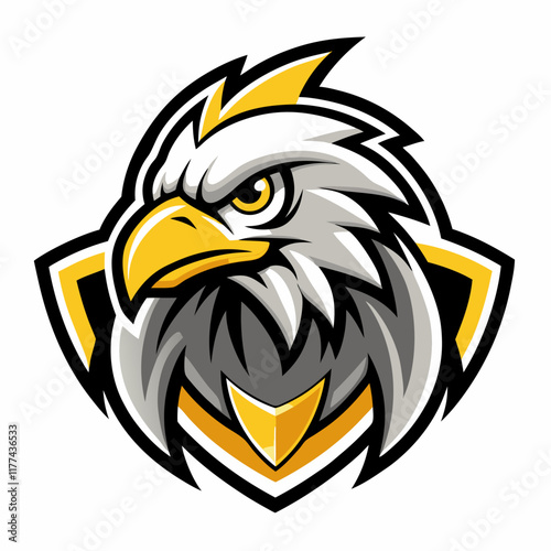 Eagle Head Vector Graphics for Creative Use