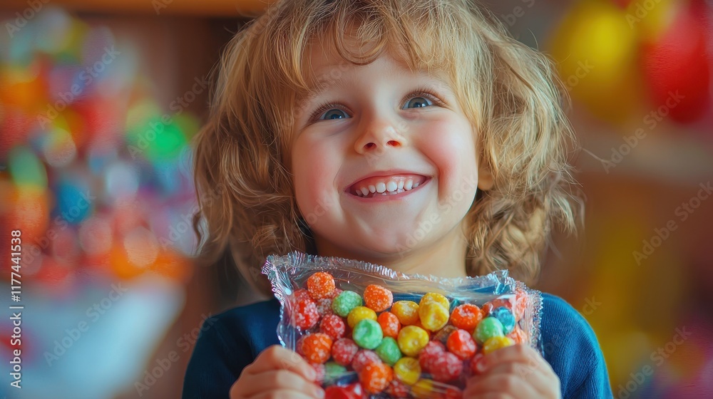 children holding candies in their hands. Selective focus children holding candies in their hands. Selective focus