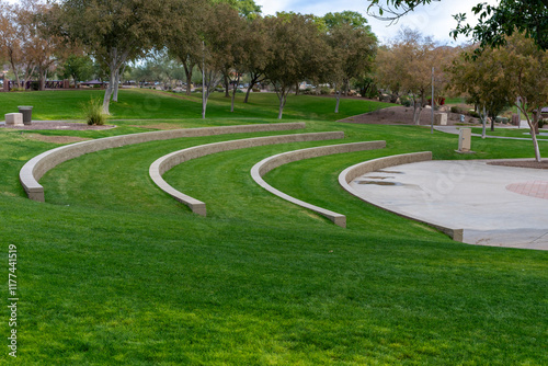 An amphitheater in an Arizona park
