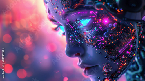 Cybernetic Life Forms Blending with Humans at the End of Every Title