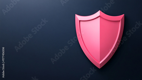 Free Download Red shield on dark background representing security and protection concept. - GFXLoad