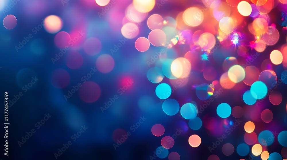 Abstract Colorful Bokeh Lights Background Image Abstract Colorful Bokeh Lights Background Image