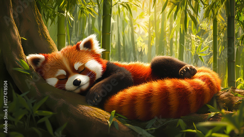 adorable red panda