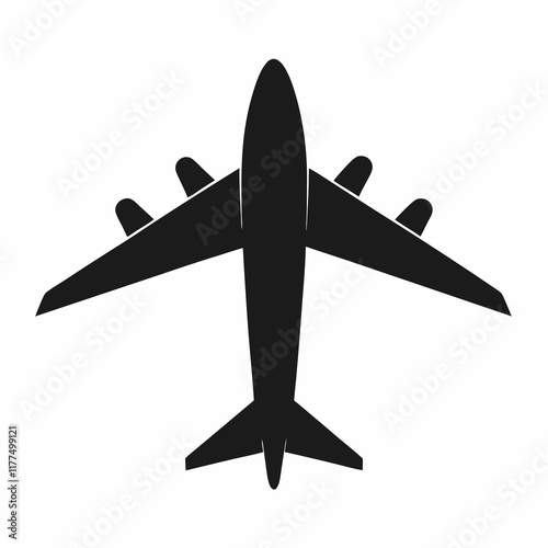 Flight Shadow Vector Design