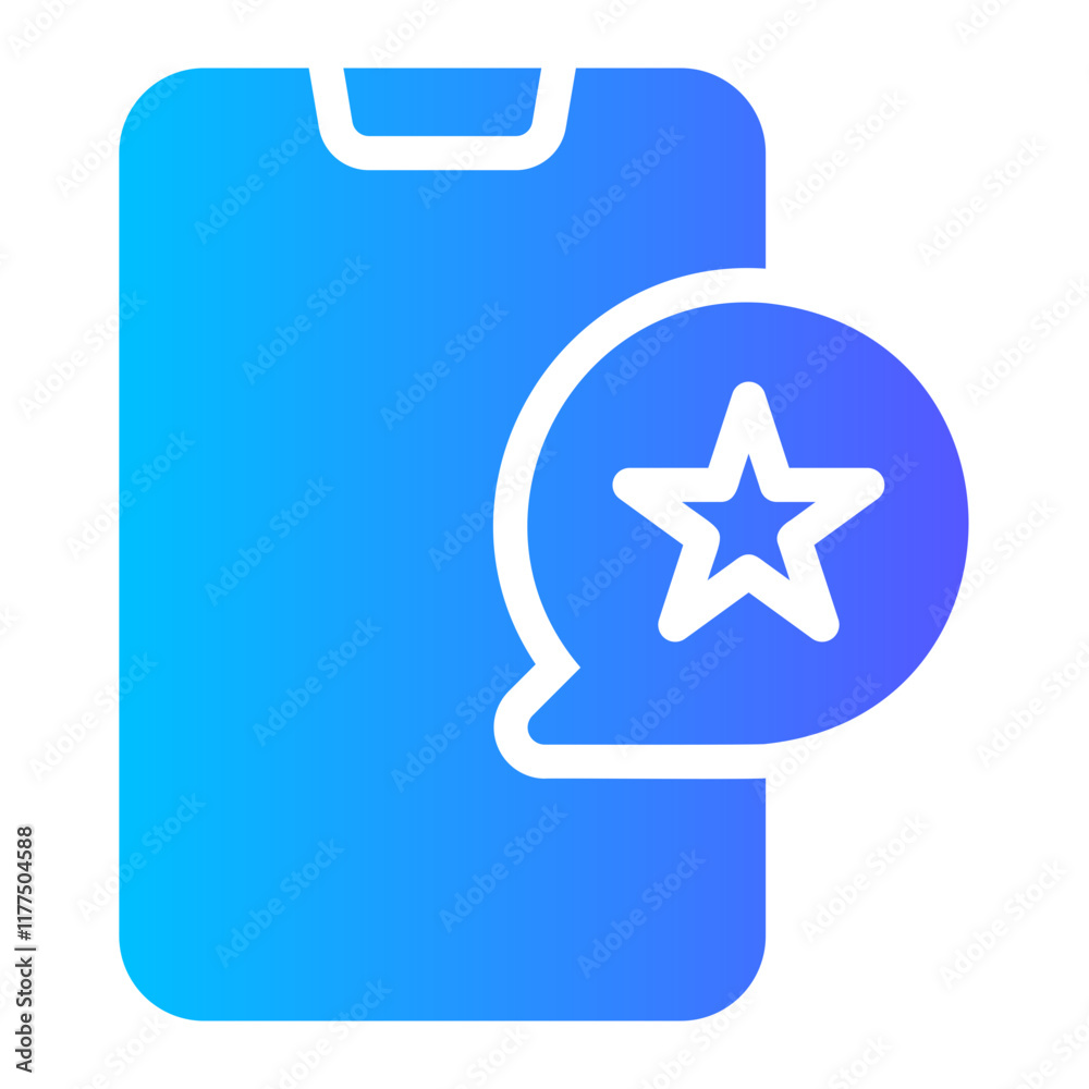 rating gradient icon