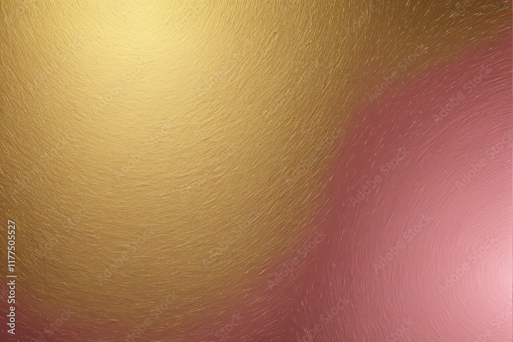 Naklejka premium a close up of a gold and pink background with a blury effect