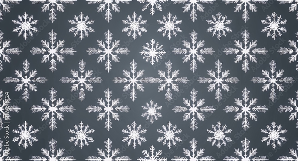 Snowflake texture pattern background in gray pattern background Snowflake texture pattern background in gray pattern background