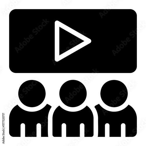 viewer glyph icon
