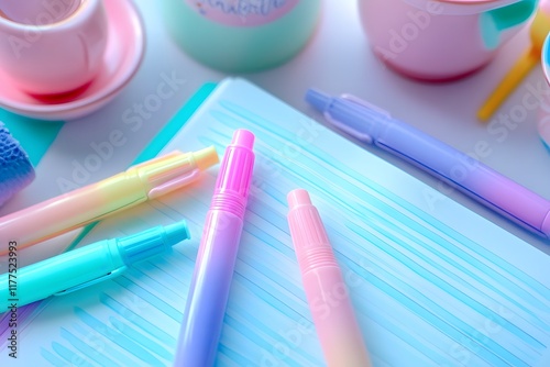 Vibrant Pastel Pens for Writing
