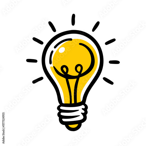 Creative Light Bulb Icon
