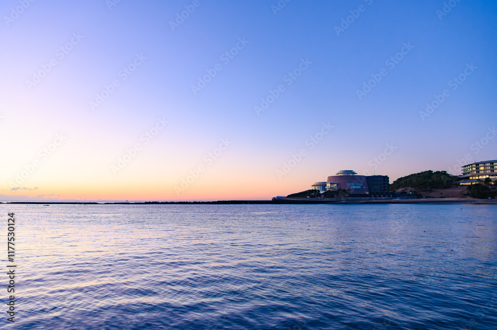 Fototapeta premium ひたちなか市 海門町ふれあい公園 初日の出