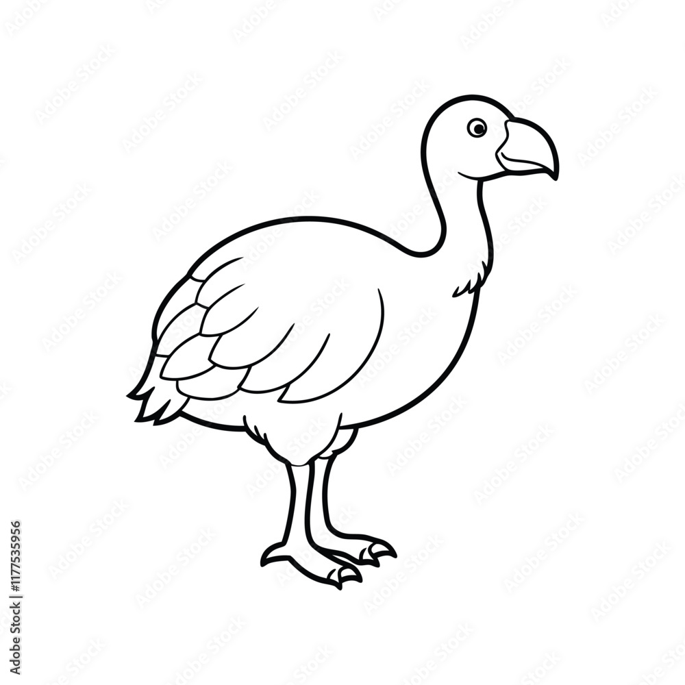 Fototapeta premium dodo art.eps