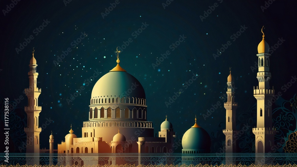 Obraz premium mosque country