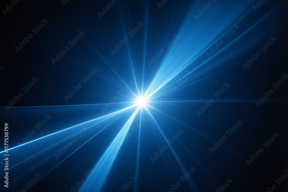 arafed image of a blue light shining through a dark background arafed image of a blue light shining through a dark background