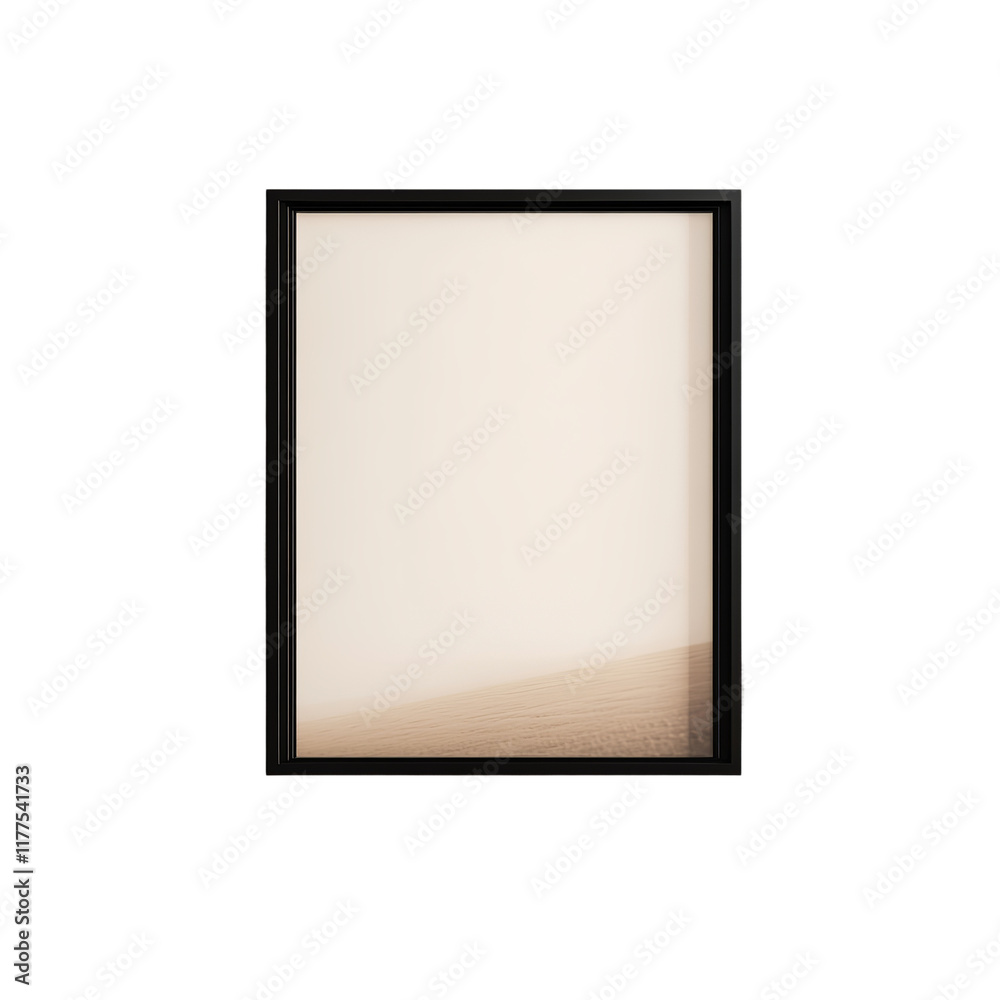 Empty frame over white background for mockup Empty frame over white background for mockup