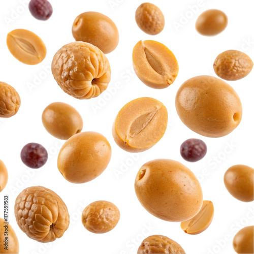 Wallpaper Mural apricots ON transparent background Torontodigital.ca