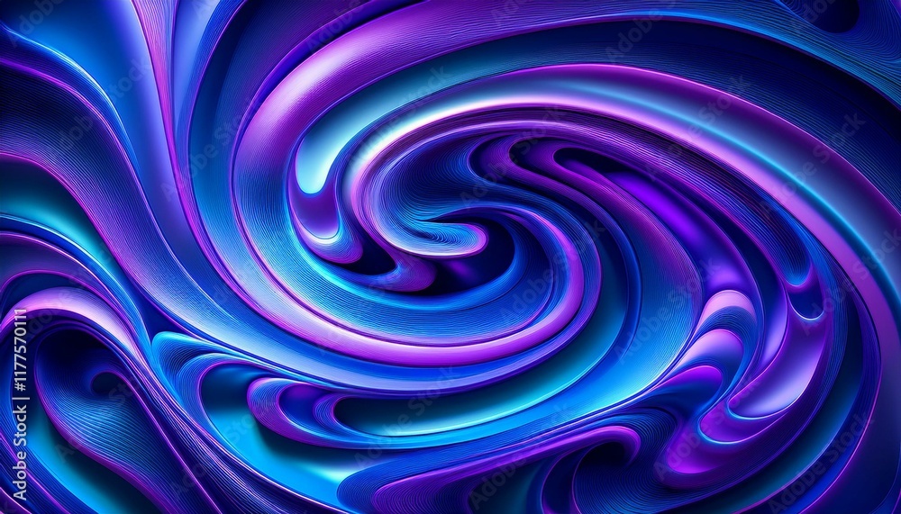 Obraz premium Seamless Gradient Blue-Purple Texture